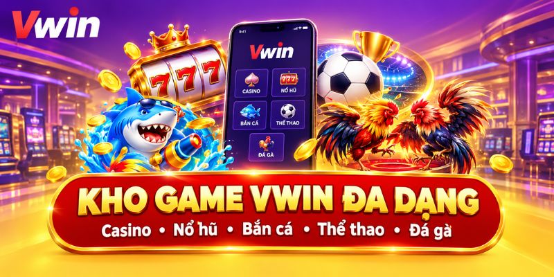 Khám phá hệ sinh thái trò chơi nổi bật trên VWIN